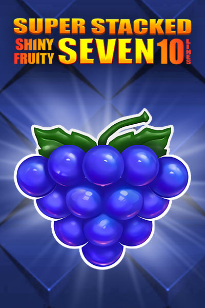 Shiny Fruity Seven 10 Lines Super Stacked